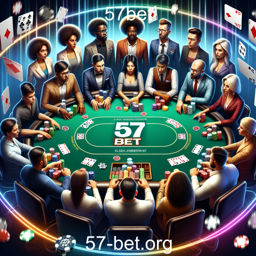 Descubra o Fascinante Mundo do Pôquer no 57bet